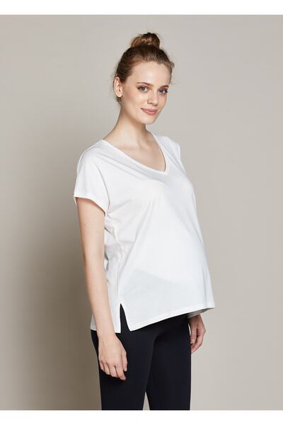 GEBE Organik Hamile Tişörtü Sima