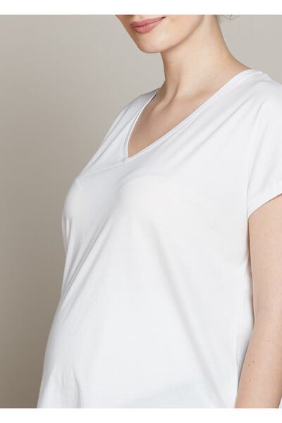 GEBE Organik Hamile Tişörtü Sima