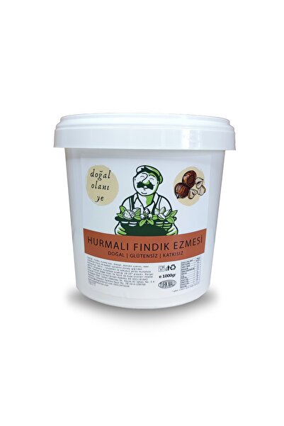 Doğal Olanı Ye Doğal Hurmalı Fındık Ezmesi 1kg
