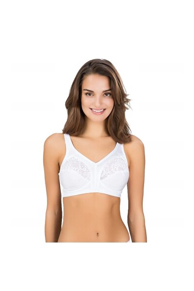 Kom Women's White Barbara Bra
