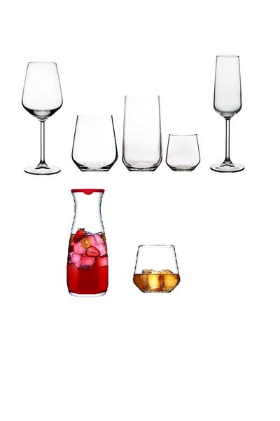 Paşabahçe 37 Piece Allegra Dowry & Presentation Set