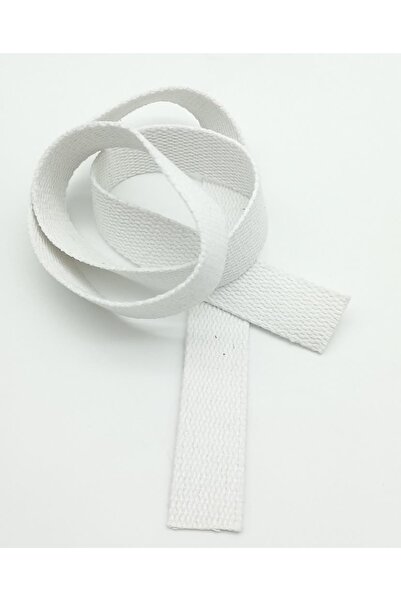 angel çanta aksesuar Coloană Bumbac 3 Cm 1 Metru Culoare Albă