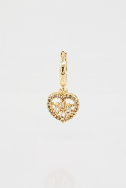 By Zeyna Aksesuar حلق نسائي مكون من قطعة واحدة اصنعي أسلوبك الخاص مع حجر الزر...