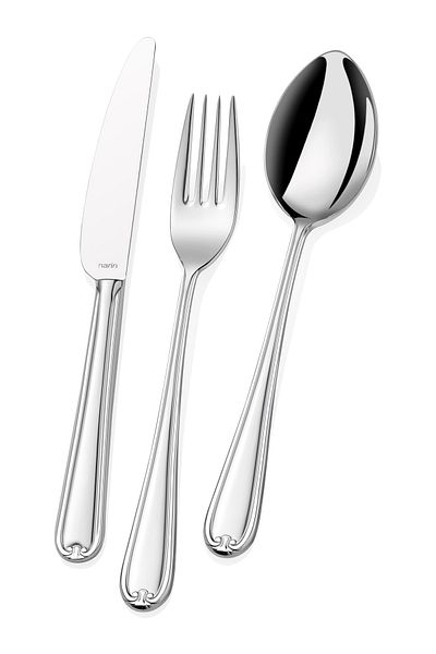 Narin Anatolia Series - Plain - 89 Piece Cutlery Set