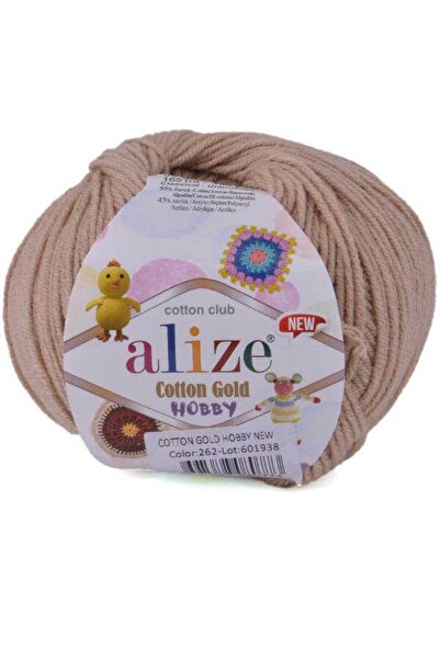 Alize Cotton Gold Hobby New 262 Bej