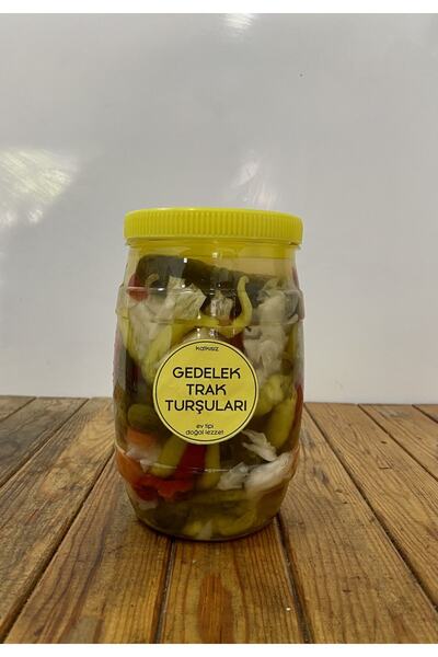 Gedelek Turşuları Karışık Türlü Gedelek Turşusu 2kglik Pette