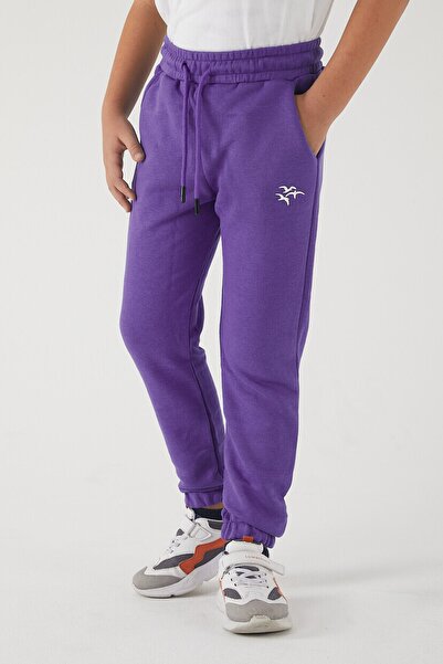 Twenty3 Kız Çocuk 3 Iplik Cepli Beli Ve Paçası Lastikli Baskılı Eşofman Altı