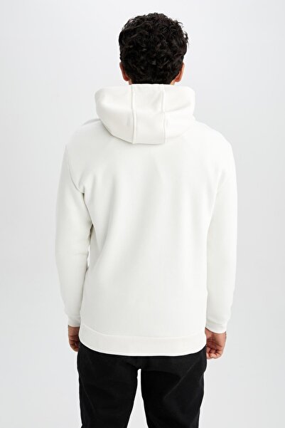 DeFacto Regular Fit Kapüşonlu Sweatshirt