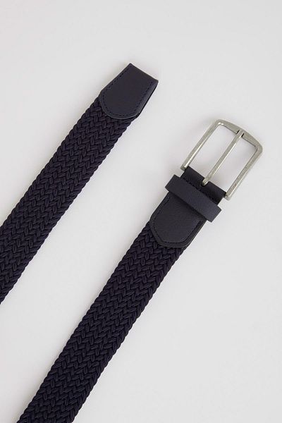 DeFacto Men's Rectangular Buckle Jean Belt X0272azns