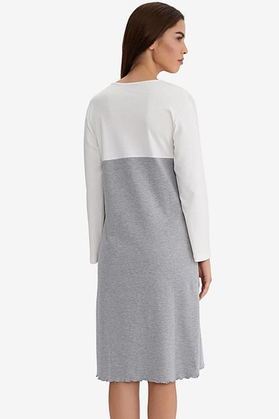 AYYILDIZ 59504 Gray Nightgown