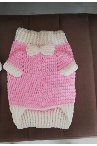 NURDELA Hand Knitted Small Breed Dog and Cat Outfit/Knitted Dog Sweater