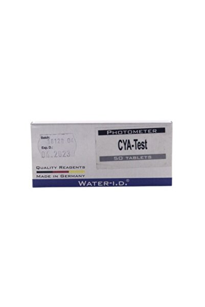 Lamotte Siyanürik Asit Ölçüm Tableti Prıme Lab Reagent 5 Folyo (pool Lab 1.0 ...