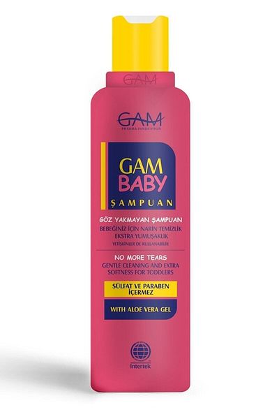 GAM 275 Ml Aloe Vera Eye-Free Baby Shampoo - Leaves Pleasant Fragrance