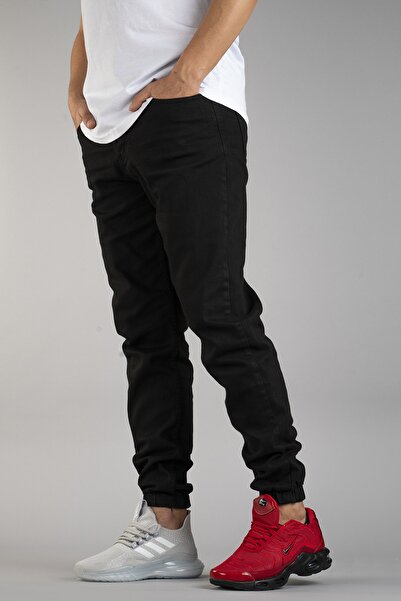 bombe Men's Slim Fit Slim Fit Jogger Pants Black