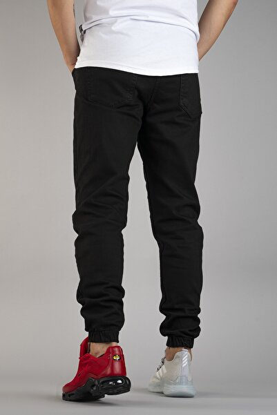 bombe Men's Slim Fit Slim Fit Jogger Pants Black