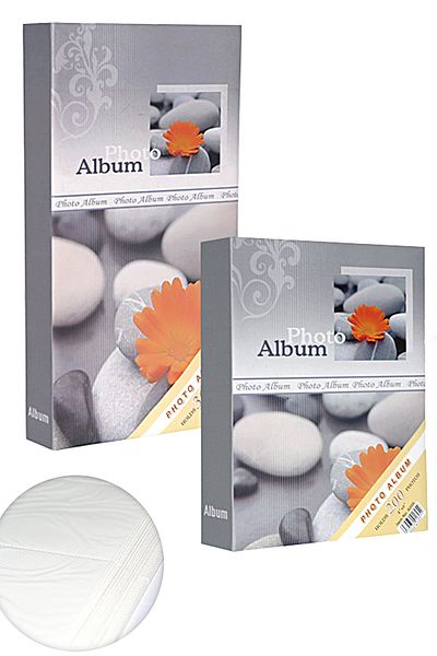 GünTech 10x15 Σετ 2 Φωτογραφικό Άλμπουμ 200 και 300 Lux Stone Pattern