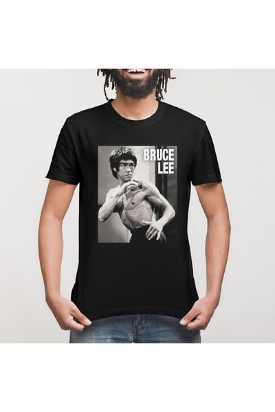 Built By Crazy Μπλουζάκι Unisex Bruce Lee
