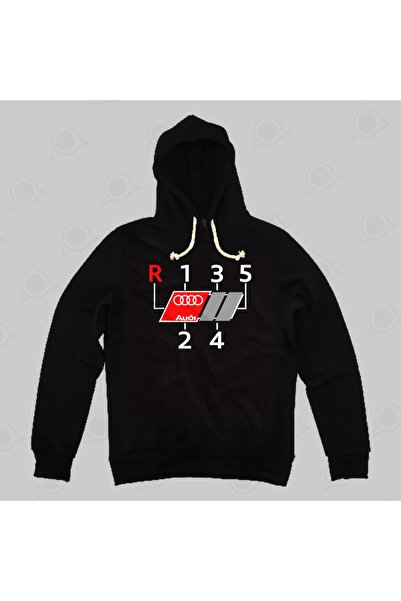 Built By Crazy Hanorac cu glugă unisex Audi Vites