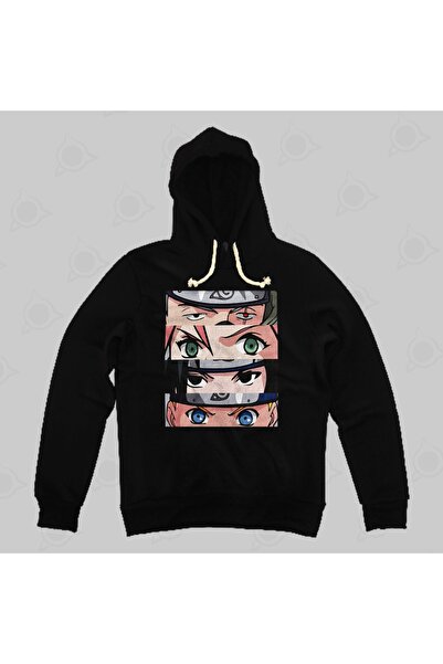 Built By Crazy Hanorac cu glugă unisex Naruto Team 7