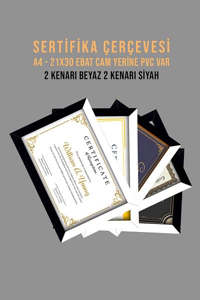 yhfoto 5 bucăți A4 cadru Pvcli 21x30 pentru certificat cadru pentru diplomă cadru pentru document