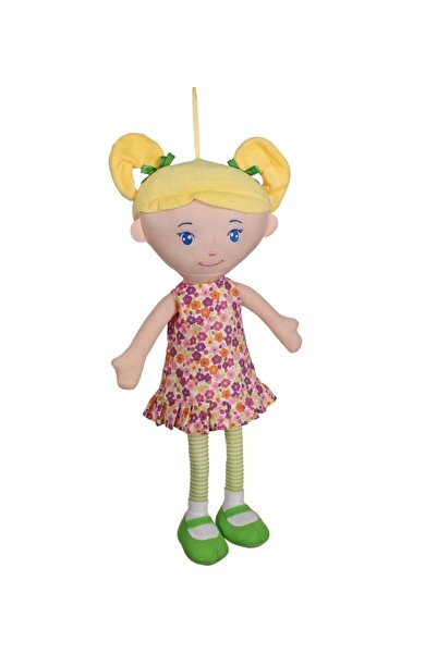 HALLEY لعبة دمية من القماش بنقشة الزهور مقاس 50 سم