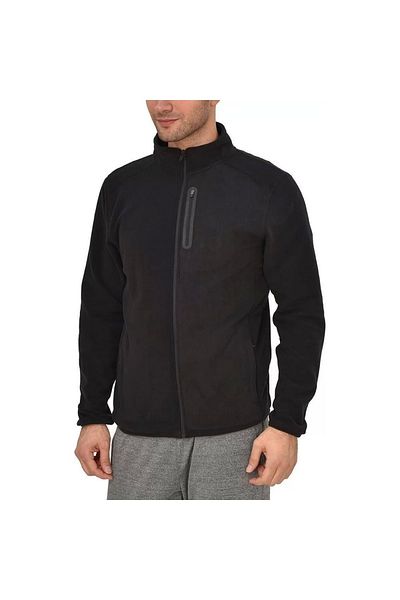 lumberjack M-sn165 Nordic Fleece Μαύρο Ανδρικό Casual Fleece Jacket