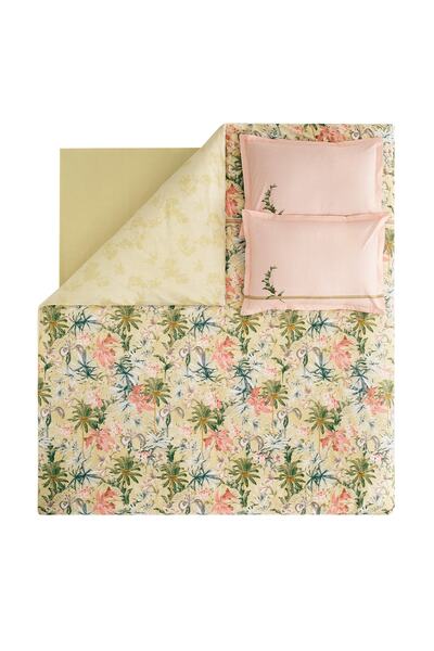 Yataş Freya Çift Kişilik Ranforce Nevresim Takımı - Adaçayı