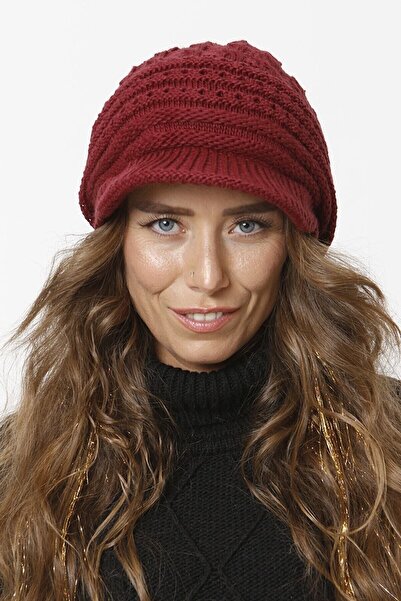 emybox قبعة شتوية نسائية ملونة محبوكة ومبطنة ومضفرة