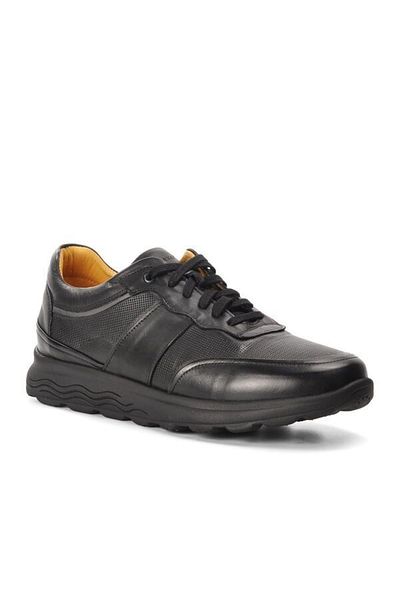 Dr.Flexer Dr Flexer Black-Green Men's Leather Casual Shoes