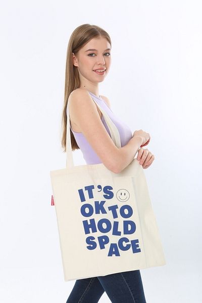 Serkan Çanta Bez Çanta Atölyesi It.s Arrow Printed Cloth Bag Tote Bag