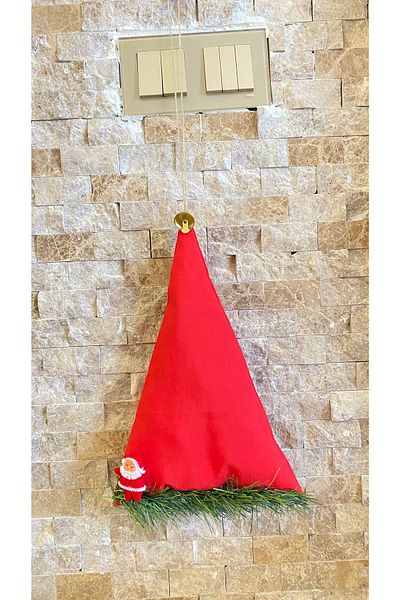 White Alamode New Year New Year's Eve Pine Tree Shaped Accessory Red Color