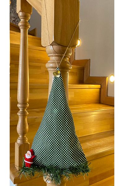 White Alamode New Year New Year's Eve Pine Tree Shaped Accessory Green Color