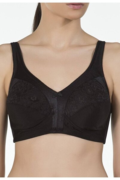 Kom Дамски черен сутиен с пуш-ъп ефект