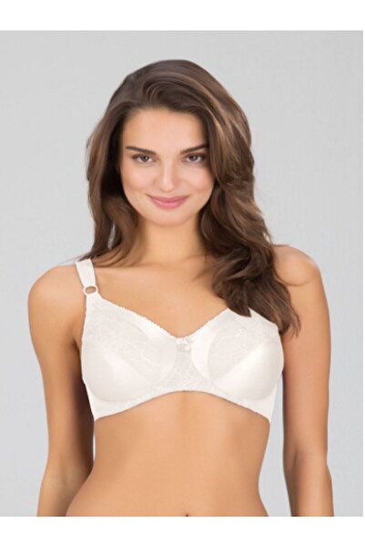 Kom Γυναικείο σουτιέν White Martina Minimiser που δείχνει μικρό