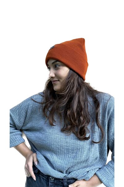 laviyonsa Basic Double Layer Thick Embroidered Beret