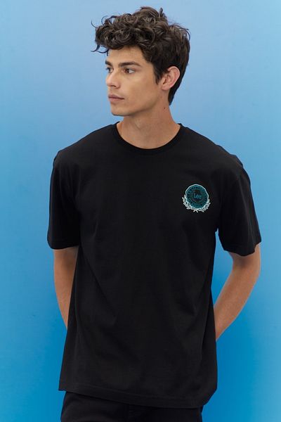 Lee Loose Fit Relaxed Fit 100% Cotton Crew Neck T-Shirt