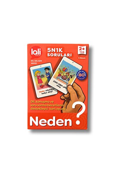 Lali Yayınları 5n1k Konuşma Becerisine Destek Neden Kart Oyunu