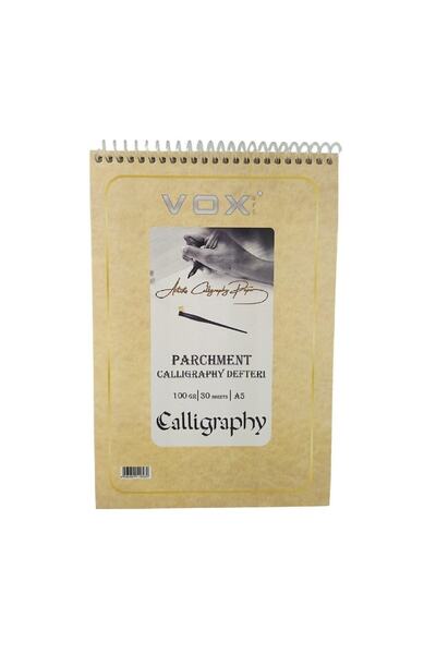 VOX Art Kaligrafi Defter Perşömen Kağıdı A5 100gr 30 Yaprak