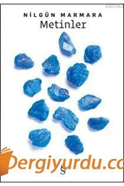 Everest Yayınları Metinler, Nilgün Marmara, , Metinler Kitabı, 58 Sayfa