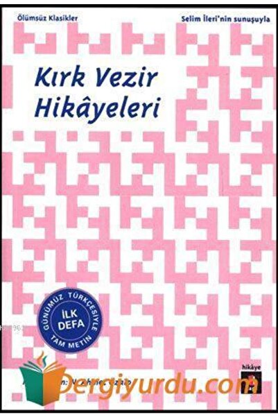 Kapı Yayınları Kırk Vezir Hikâyeleri