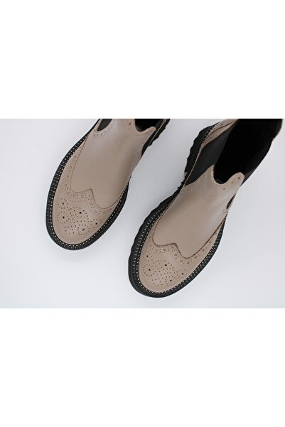 PerPiede Visone Hakiki Deri Kadın Bot