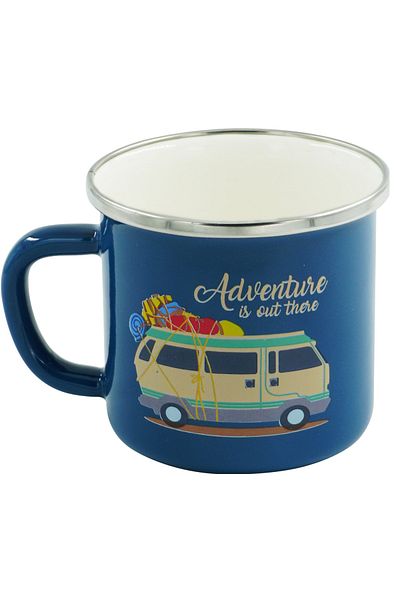 Orcamp Retro Enamel Mug Cup Adventure 330 Cc