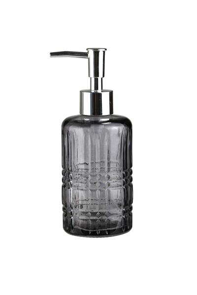 Sia حامل صابون سيفي من بيفلاش، رمادي بنقشة نجمة 300 مل 6.8×17.6 سم جولدجلو 11...