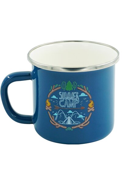 Orcamp Retro Emaye Kupa Bardak Summer Camp