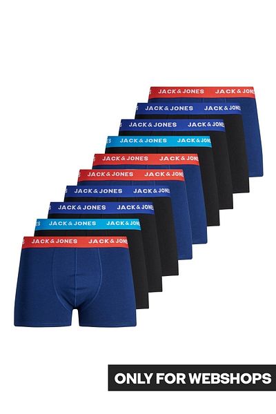 Jack & Jones جاكلي 10 عبوات بوكسر12227513