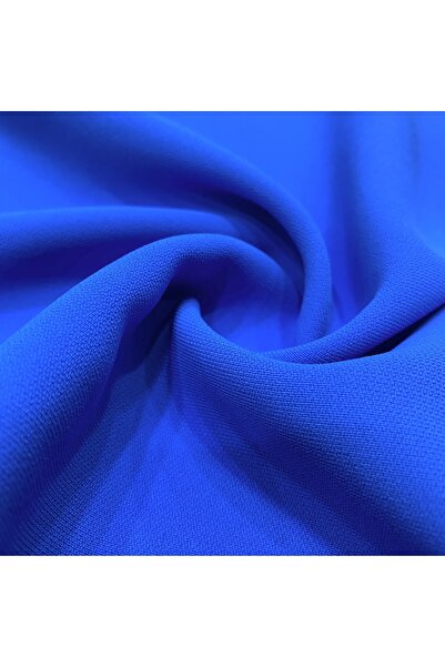 Yeşimm Kumaş Mavi Double Krep Kumaş