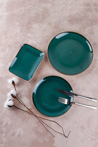 HOMENIVA Porselen 18 Parça Kahvaltı Ve Ikram Takımı