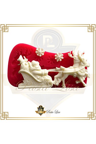 Chefmaster Silikon Kalıp - Noel Baba Ve Geyikli Kızak