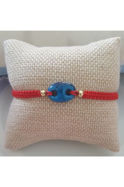 Galibarda Suryani Evil Eye Beaded Macrame Bracelet