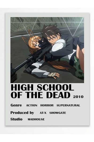 Postifull Αφίσα Anime - Χαρτί με χοντρή επίστρωση, διακόσμηση Duar χωρίς πλαίσιο